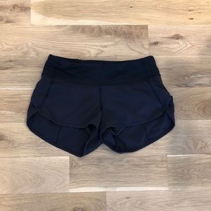 Black Lululemon speed short 2